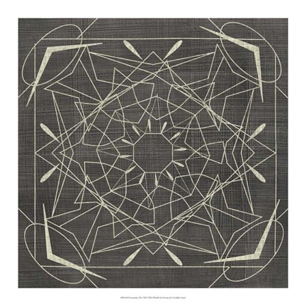 Geometric Tile VII by Chariklia Zarris art print