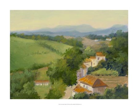 A Little Spanish Village by Mary Jean Weber art print