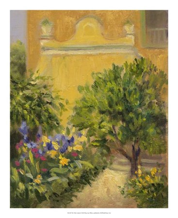 The Villas Garden by Mary Jean Weber art print