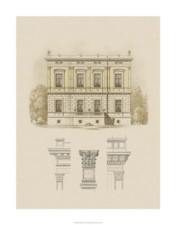 Estate and Plan IV by Carlsruhe art print