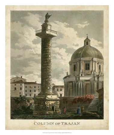 Column of Trajan by Merigot art print