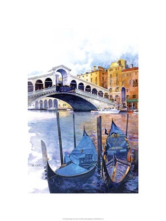Rialto Bridge - Venice Italy by Bruce White art print