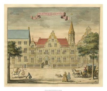 Scenes of the Hague II by G. Van Der Giessen art print