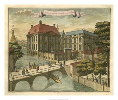 Scenes of the Hague IV by G. Van Der Giessen art print