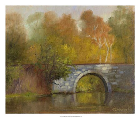 The Bridge by Mary Jean Weber art print