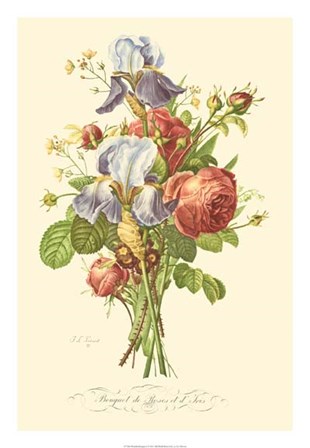 Plentiful Bouquet I by T.L. Prevost art print