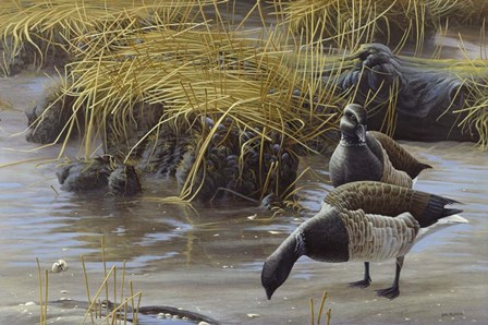 Nauesink River Mates by Michael Budden art print
