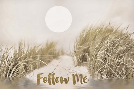 Follow Me by Mindy Sommers art print