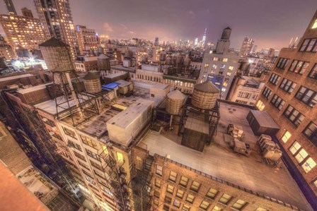 Gotham City 13 by Moises Levy art print