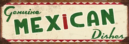 Genuine Mexican Cream by RetroPlanet art print