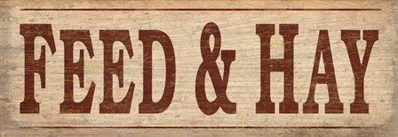 Feed And Hay by RetroPlanet art print