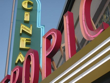 Tropic Cinema by Robert Goldwitz art print