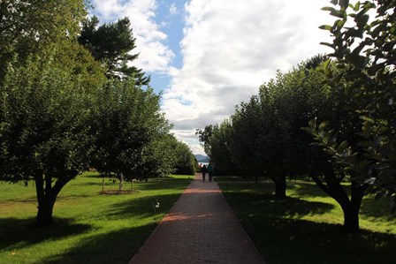 Formal Hudson River Garden by Robert Goldwitz art print