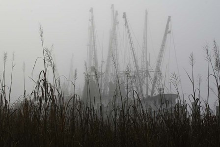 Early Morning Shrimper On The Altamaha by Robert Goldwitz art print