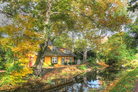 Along The Canal by Robert Goldwitz art print