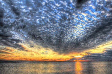 Blue Sunset by Robert Goldwitz art print