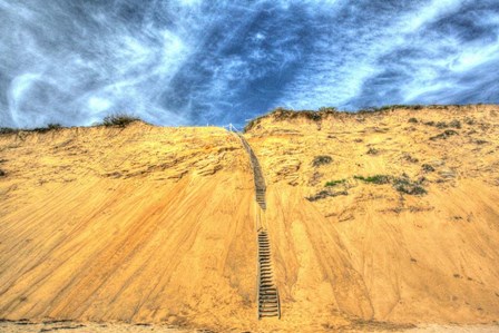 Cape Dune And Stairst by Robert Goldwitz art print