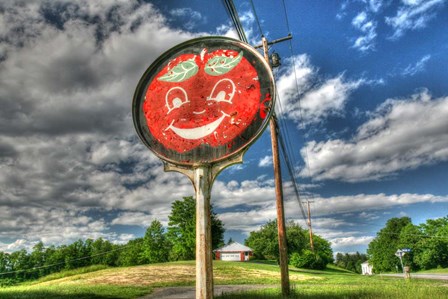 Happy Apple by Robert Goldwitz art print