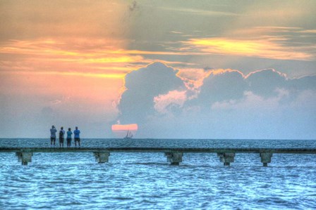 Sunset Witness by Robert Goldwitz art print