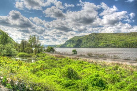 Hudson And Tracks by Robert Goldwitz art print