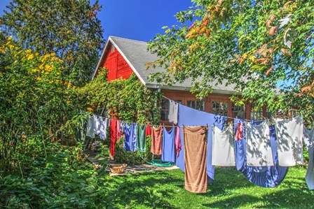 Laundry Line by Robert Goldwitz art print
