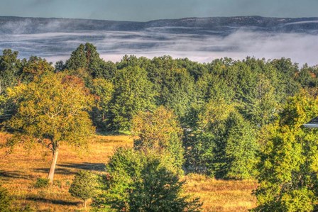 Misty Shawangunk View by Robert Goldwitz art print