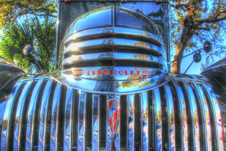 Classic Chevy Truck Grill by Robert Goldwitz art print