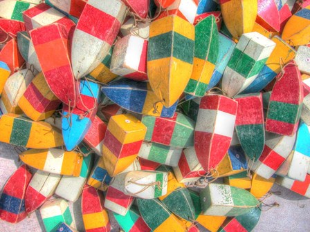 Lobster Bouys by Robert Goldwitz art print