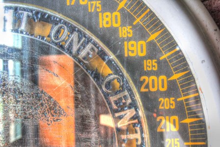 Penny Scale detail by Robert Goldwitz art print