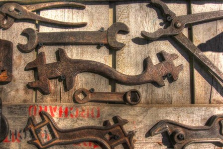 Wrench Wall by Robert Goldwitz art print