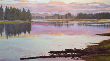 By the Lake by Rusty Frentner art print