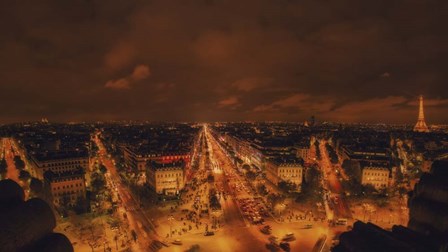 From Arc De Triomphe by Sebastien Lory art print