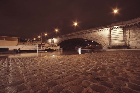 Paris Quaiouest by Sebastien Lory art print