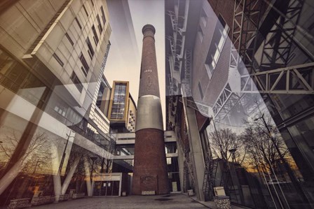 Universite Architecture by Sebastien Lory art print