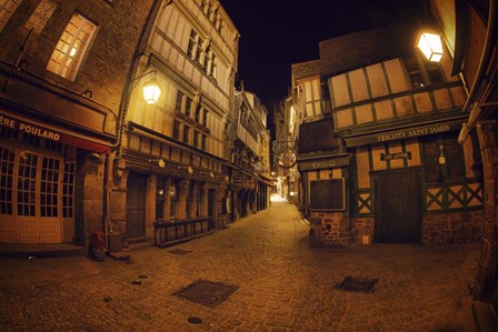 MT St Michel Inside by Sebastien Lory art print