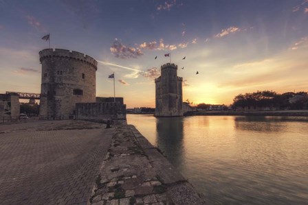 Port de la Rochelle by Sebastien Lory art print