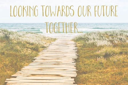 Looking Towards Our Future Together by Tina Lavoie art print