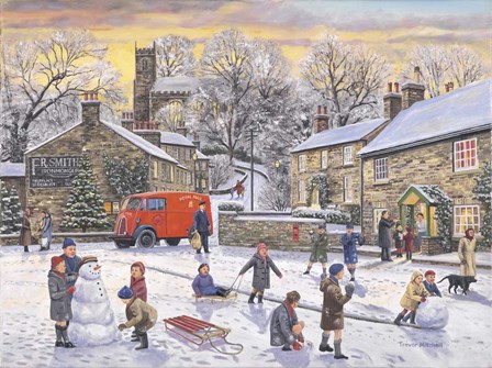 Christmas Holidays by Trevor Mitchell art print