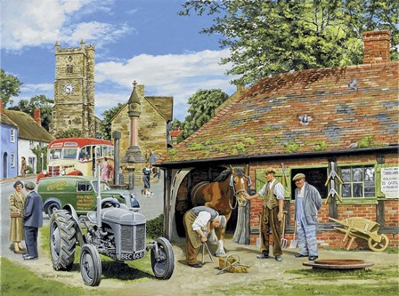 Old Friends by Trevor Mitchell art print