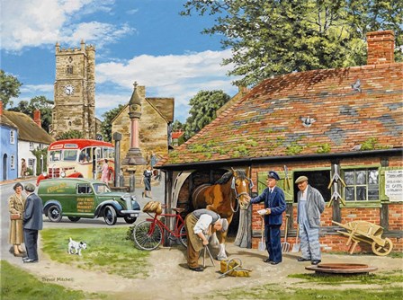 Letters For The Blacksmith by Trevor Mitchell art print