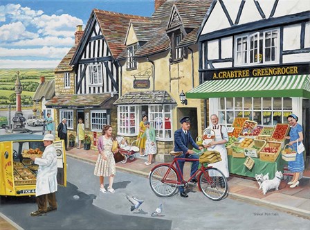 Letters For The Greengrocer by Trevor Mitchell art print