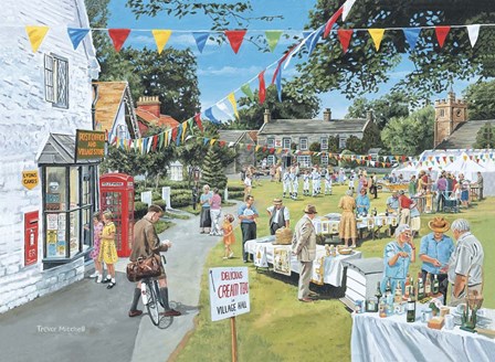 Summer Fete by Trevor Mitchell art print