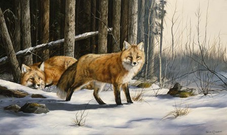 Out from Cover by Trevor V. Swanson art print