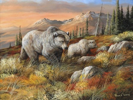 Evening Stroll by Trevor V. Swanson art print