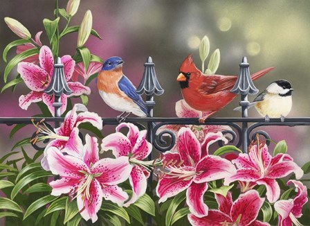 Stargazers by William Vanderdasson art print