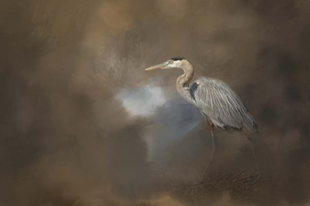 Walking Into Blue by Jai Johnson art print