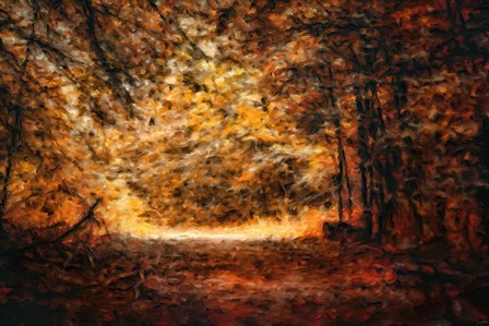 A Golden Journey by Jai Johnson art print