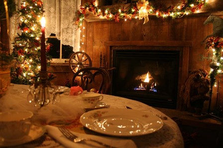 Decor Fireside Table by Jeff Rasche art print