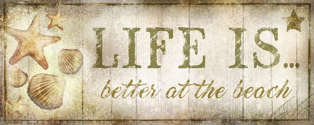 Beach 1 by ALI Chris art print