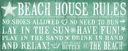 Beach 3 by ALI Chris art print